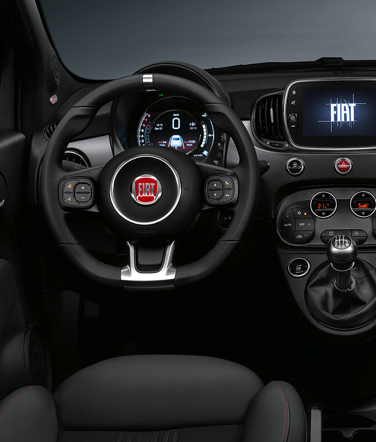 Performance and Engines - 500 Sport | Hybrid Car | Fiat