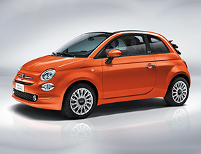 Fiat 500 outlet hybrid colours