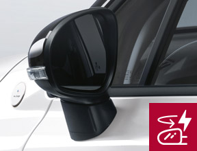 ELETTRICALLY FOLDING & HEATED DOOR MIRRORS