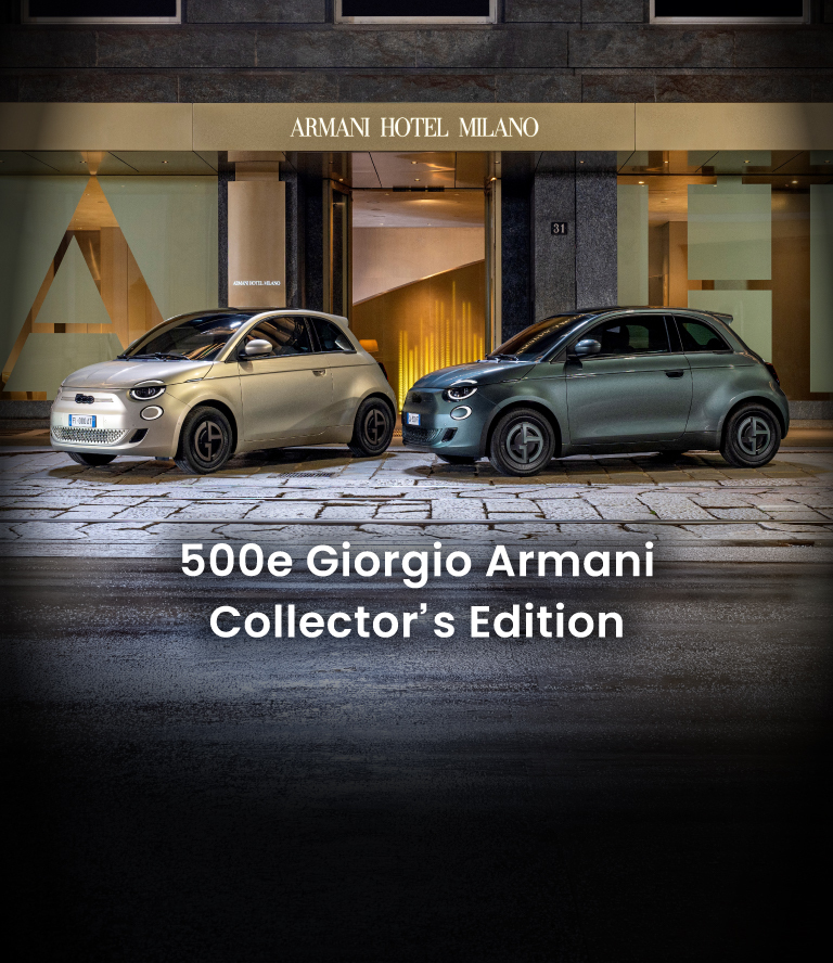 FIAT 500e Giorgio Armani Collector's Edition DEBUT! | FIAT